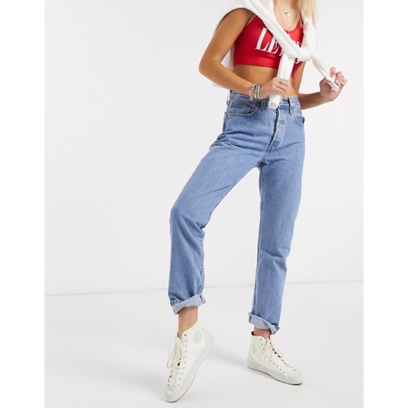 Levi's 501® ORIGINAL FIT WOMEN'S JEANS - Picture 3 of 9